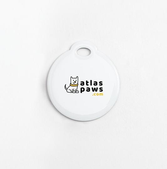 Circle Collar Tag with Lost & Found Service