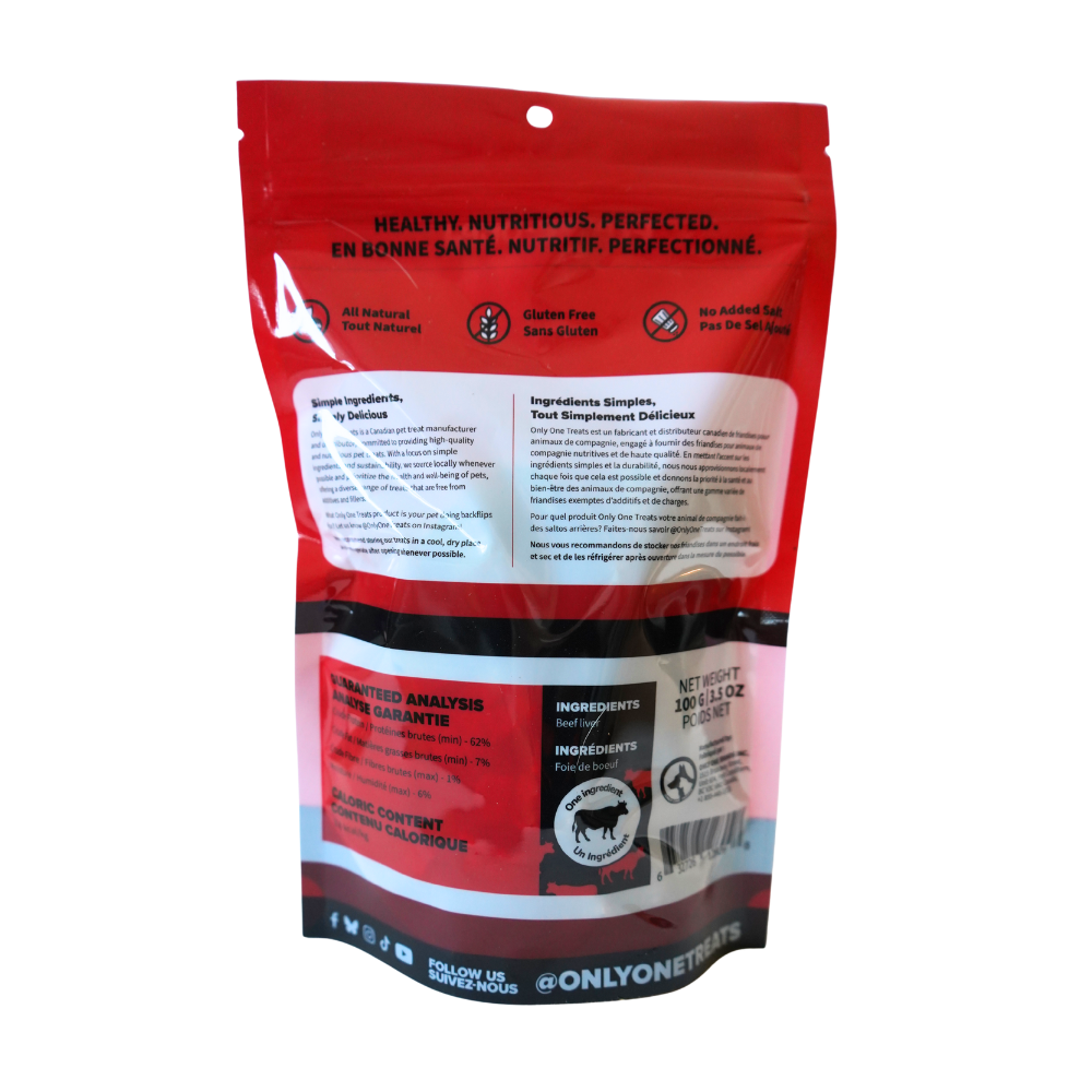 Freeze-Dried Beef Liver 100g