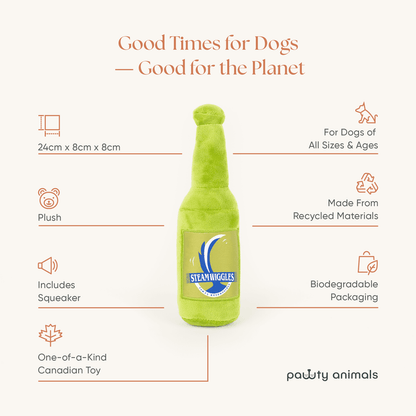 Steam Wiggles Dog Toy