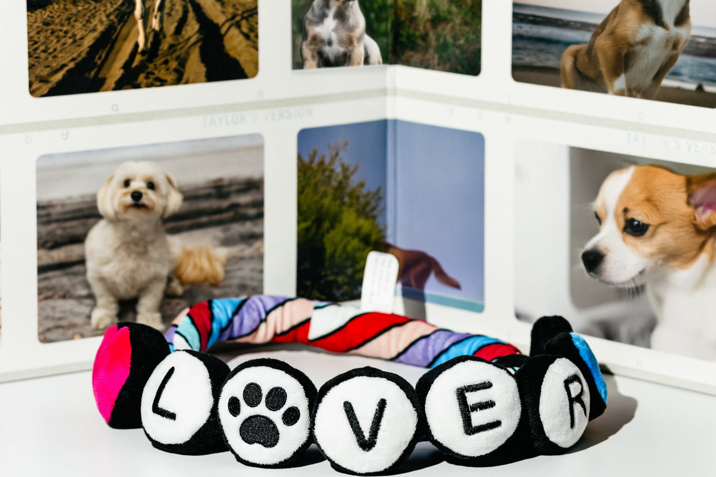 NEW LIMITED EDITION Pawty Animals Eco-Friendly Lover Friendship Bracelet - Rope Dog Toy