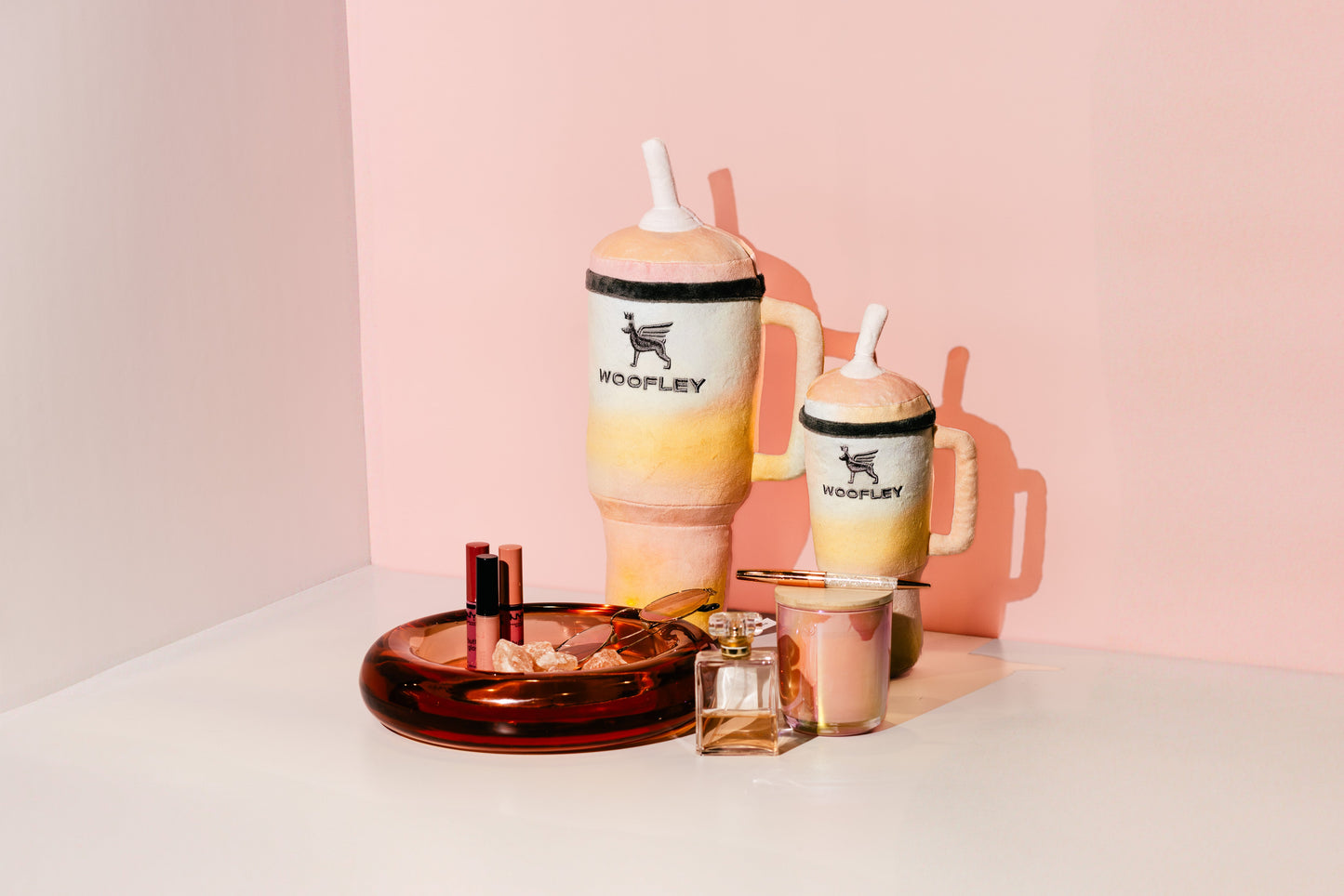 NEW LIMITED EDITION Pawty Animals Eco-Friendly Woofley Tumbler Dog Toy - Small