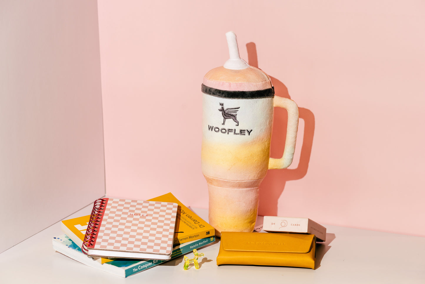 NEW LIMITED EDITION Pawty Animals Eco-Friendly Woofley Tumbler Dog Toy - Small