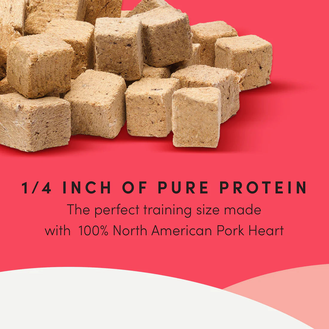 Mini Trainers Freeze Dried Pork Hearts
