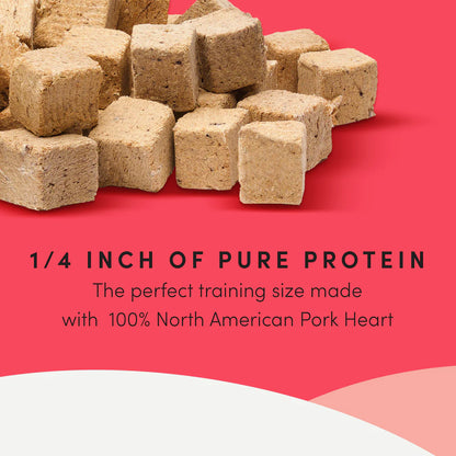 Mini Trainers Freeze Dried Pork Hearts