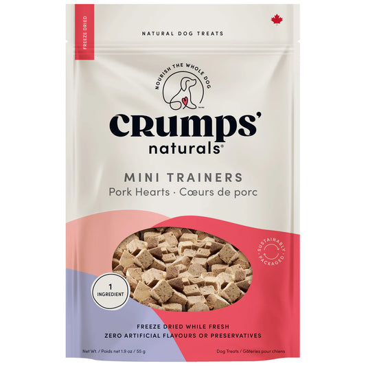 Mini Trainers Freeze Dried Pork Hearts