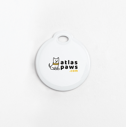 Circle Collar Tag with Lost & Found Service