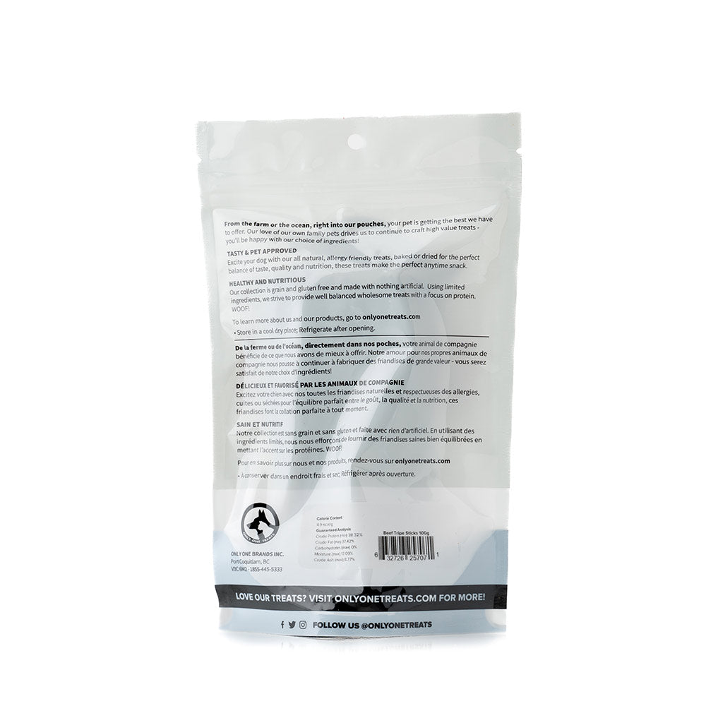 Beef Tripe Sticks 100g